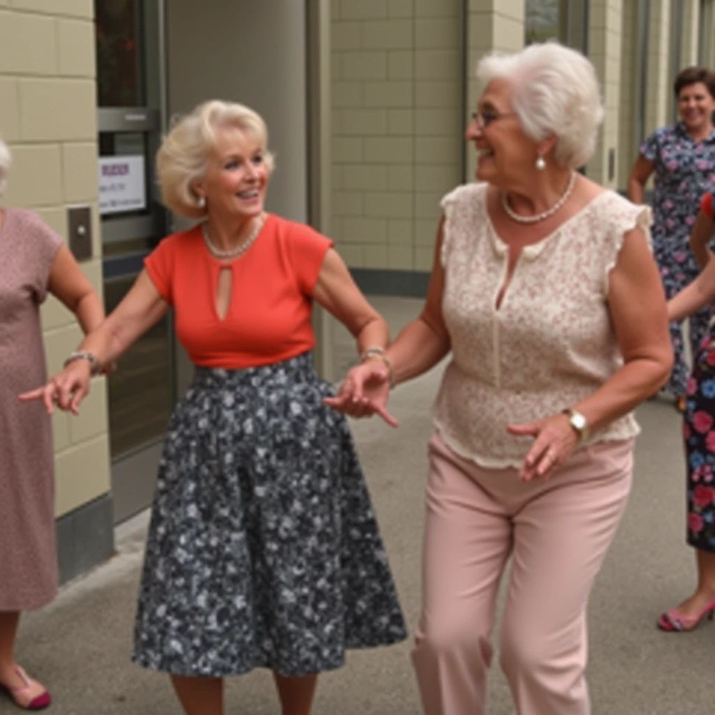 Five Grandmas Stun with ‘Pretty Woman’ Dance